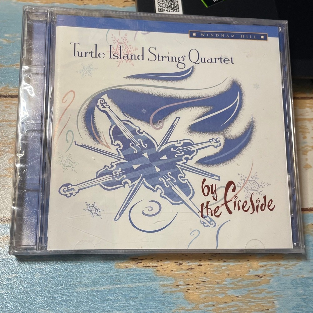 Turtle Island String Quartet By The Fireside CD Windham Hill 1995 Jazz FREE SHIP